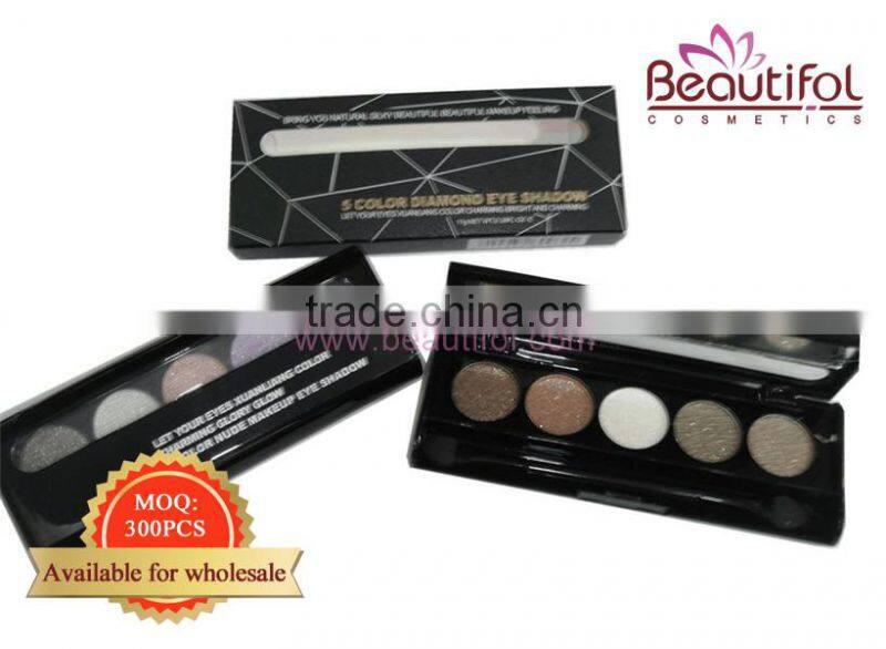 Best colorful wholesale Makeup palette popular shine and small MOQ cosmetic naked eye shadow