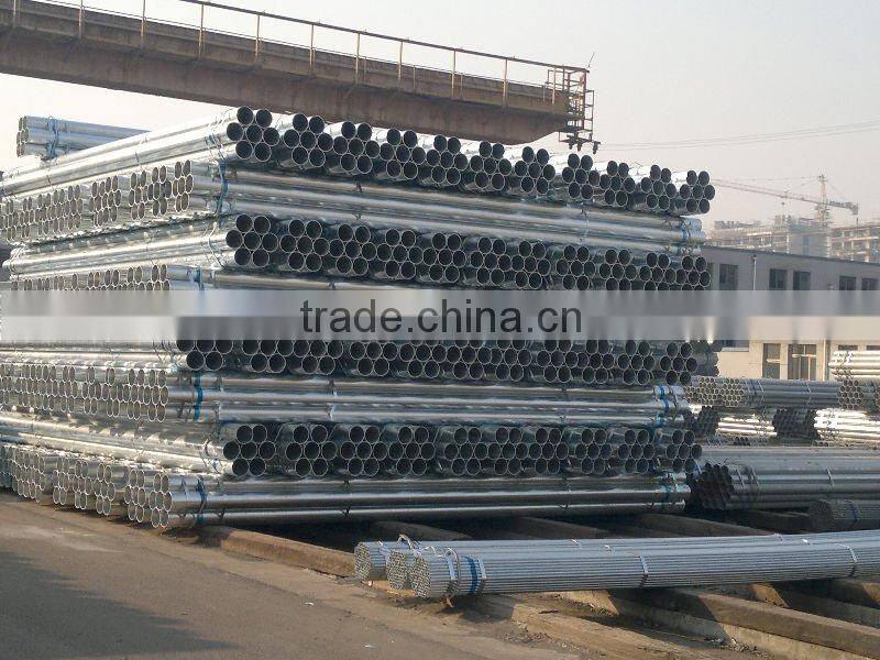 galvanized steel round tube