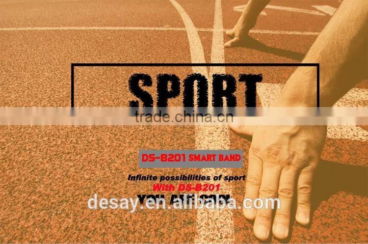 Desay Call/SMS Reminder Photo Music Support Android IOS Bluetooth OLED Smart Bracelet DS-B201