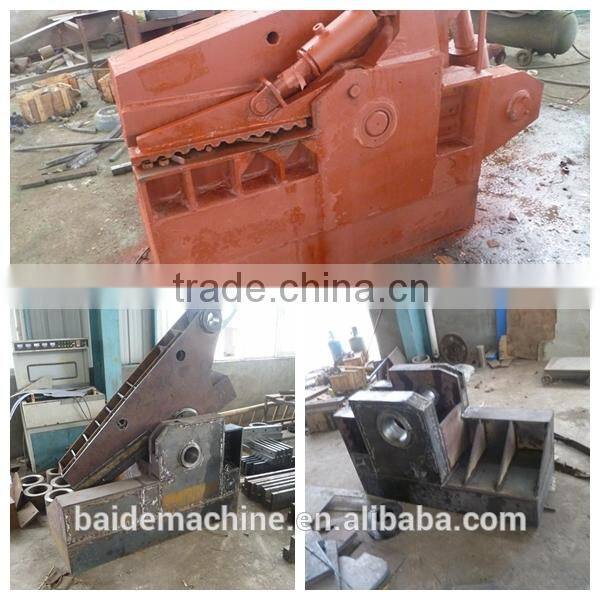 CE,ISO Guaranted hydraulic scrap shearing machine for metal 11 years factory experience