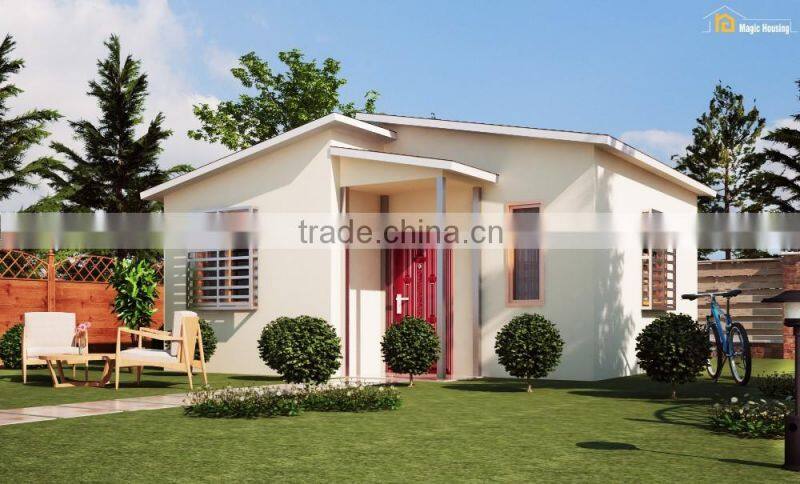 SABS Certificated economic fireproofness Modern prefabricated houses south africa