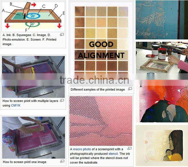 High precision automatic screen printing machine