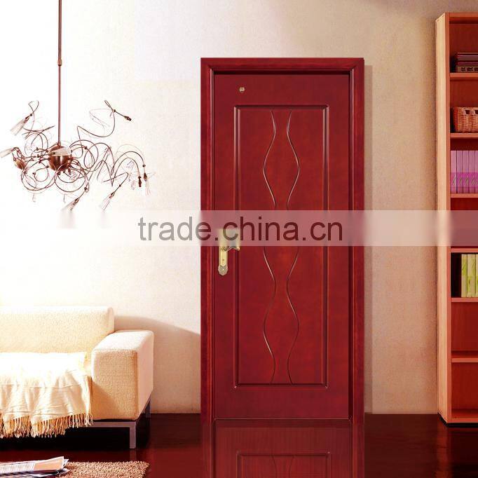 New modern design sapele inter wood doors plain solid wood doors flash door for interior