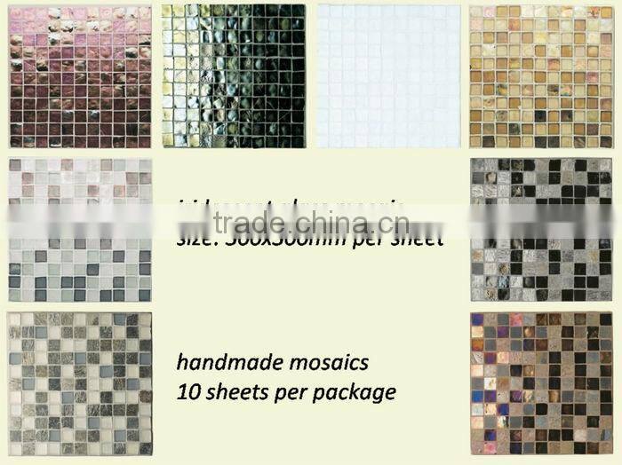 Iridescent Glass Mosaic