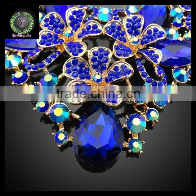 2016 New Arrival African Gold Plated Jewelry set which for Wedding jewelry set Match Clothes KHK873