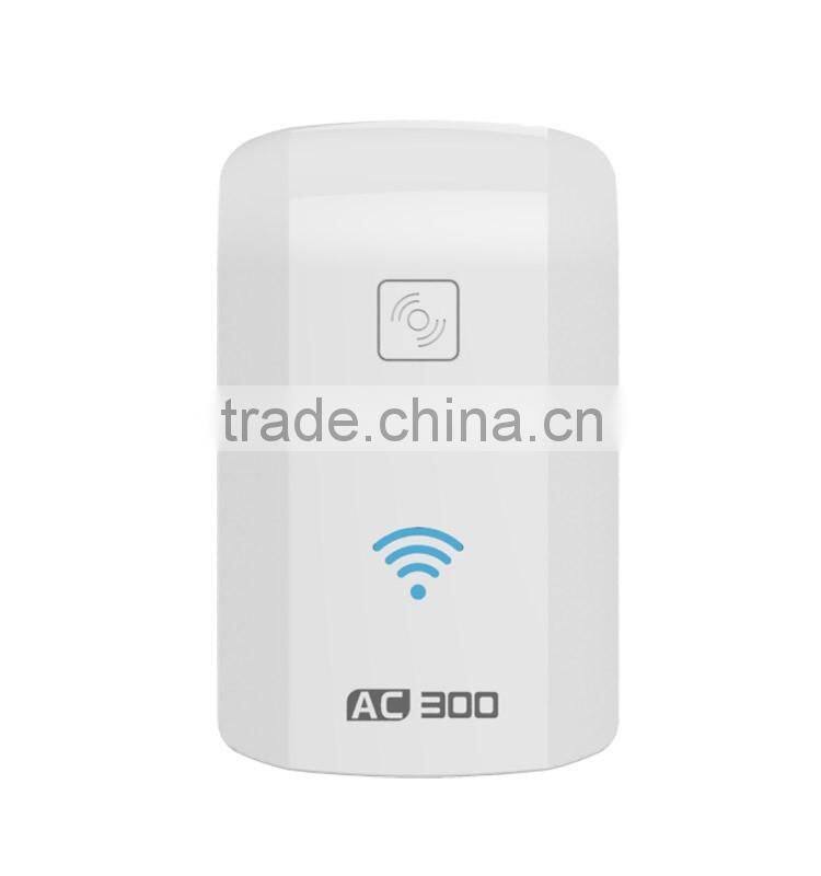 2016 New : 300Mbps Wireless Repeater With 2*10/100 mbps RJ45 WAN/LAN ports