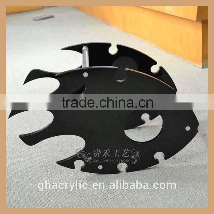 DIY single bottle wine rack,wine display stand