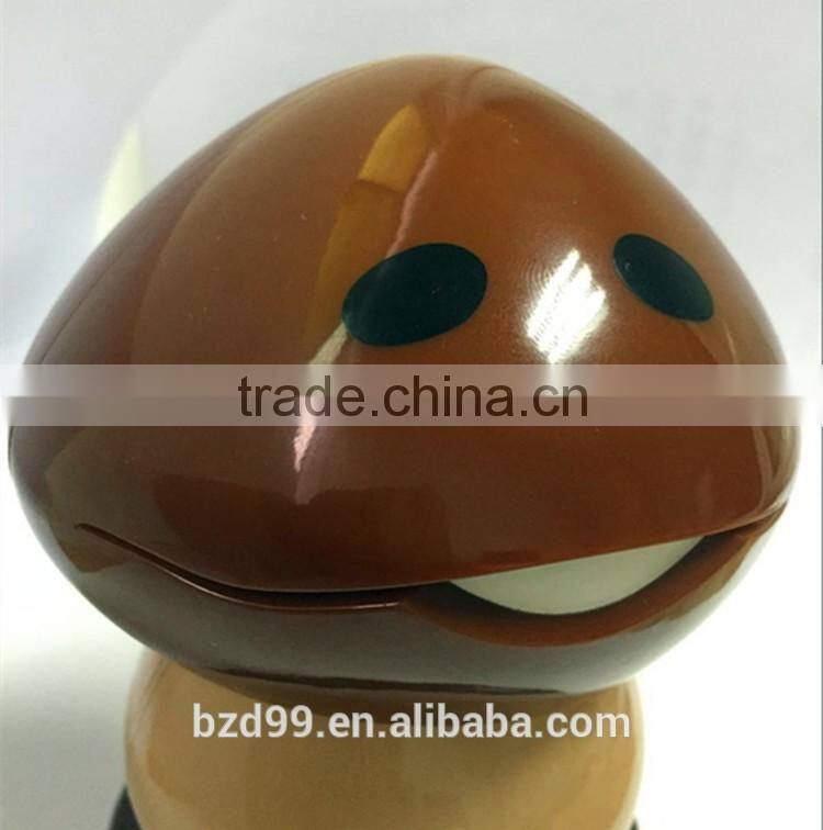 New Promotional Creative Design Cartoon Mushroom Push Control Indoor Battery Operated LED Table Lamp