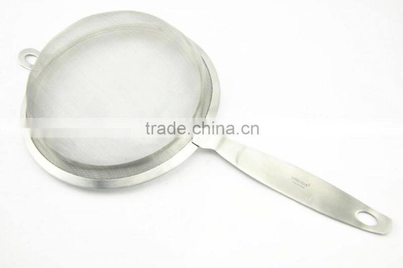 FDA&LFGB Stainless Steel Fine Mesh Strainers/noodle skimmer
