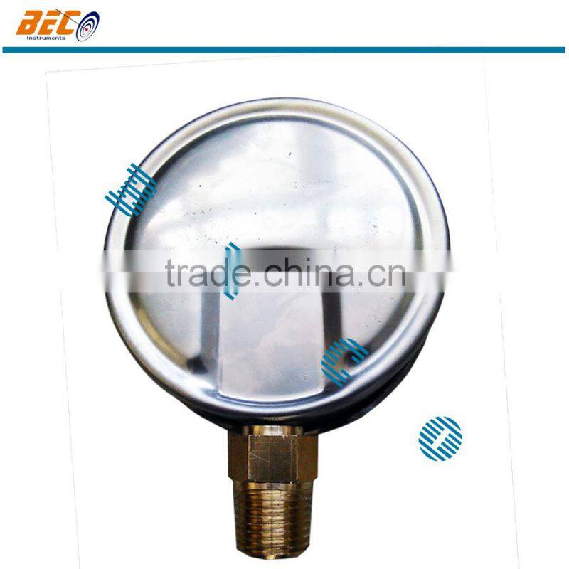 comparable price stainless steel case oil pressure gauge high manometer
