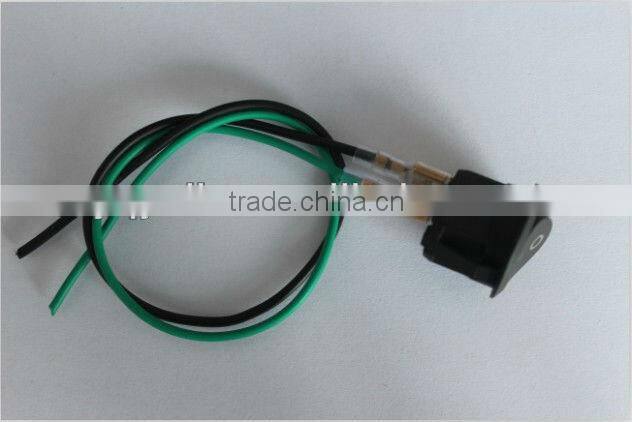 YL3-19 round black 2 pin hair dryer rocker switch