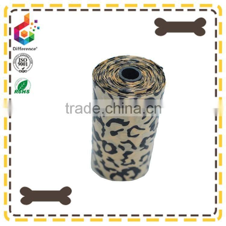 Printing poop bags pet waste bag