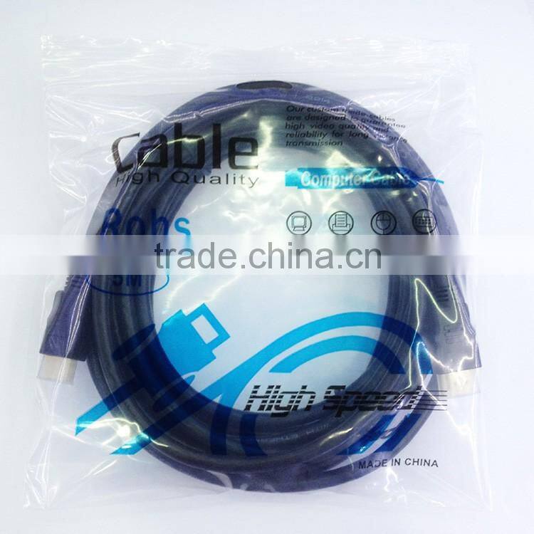 Manufacturer supplier gold plated hdmi cable 1.4v with hd 1080p supported