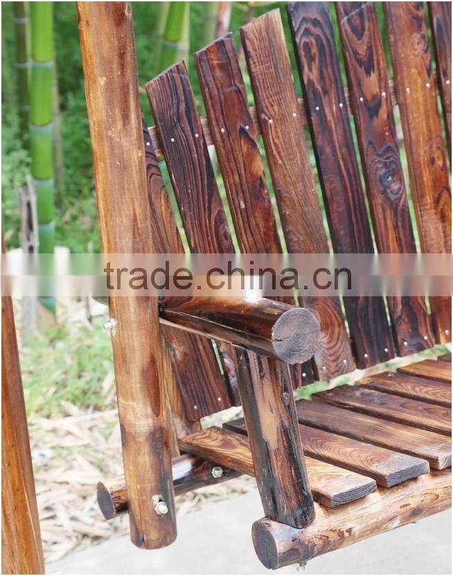 Garden Outdoor Wooden Swing Chair