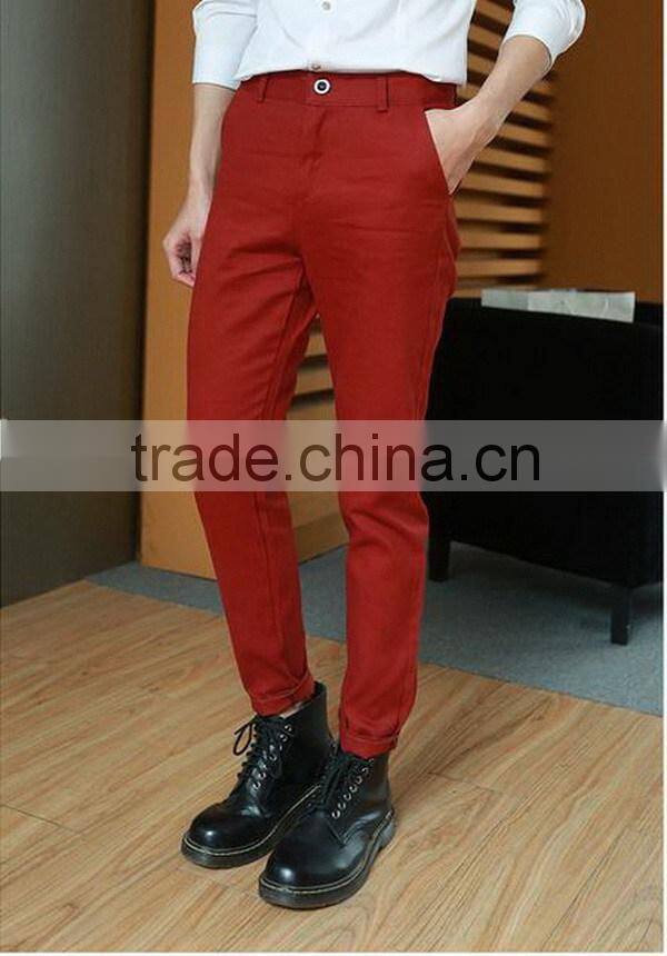 Best quality OEM fashion man casual trousers