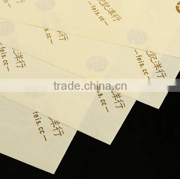 customized logo wrapping tissue paper