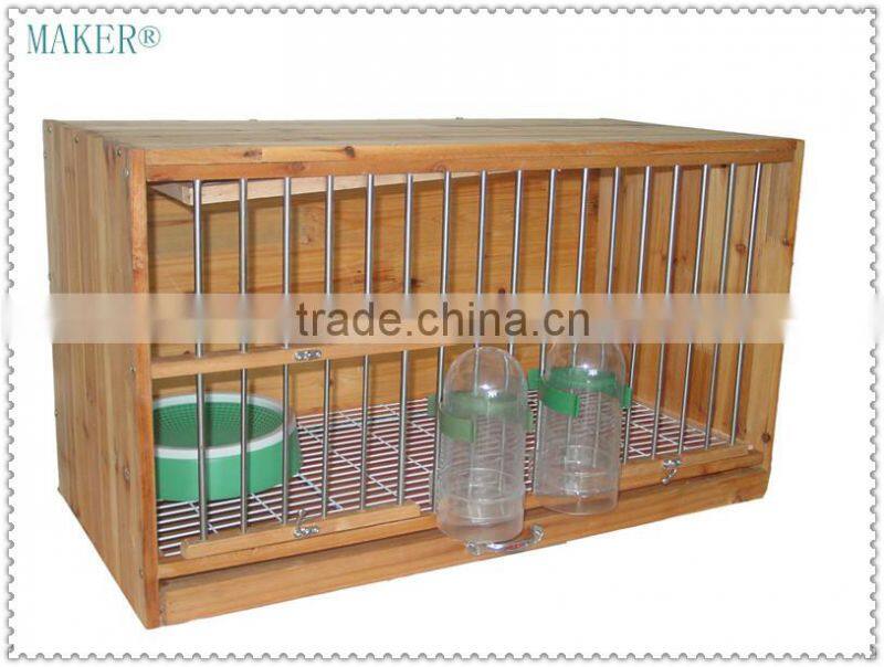 MAKER Wooden Breeding Cage for Pigeon
