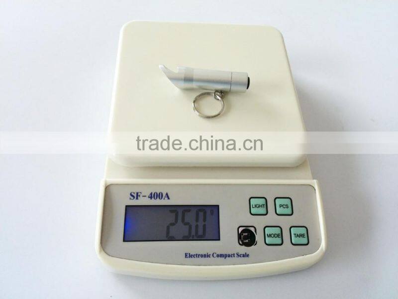 Onlystar GS-8088S 3led mini promotional flashlight keychain bottle opener