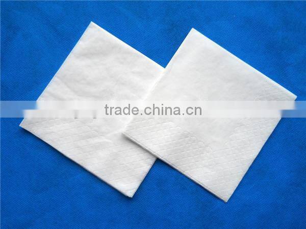 White 2 Ply Coin Embossed Earthwise Beverage Napkin, 10 x 10 inch -- 3000 per case.