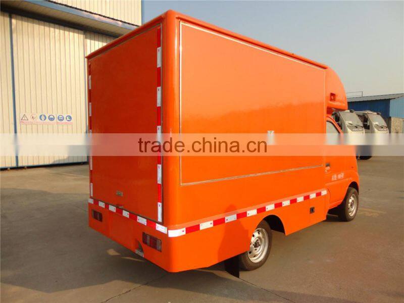 High quality low price 1.5 ton mini mobile restaurant food car
