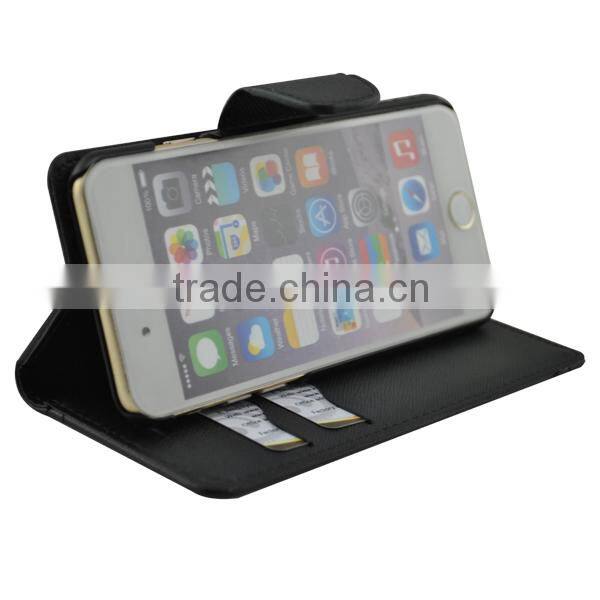 New arrival mobile top quality leather case for iphone6