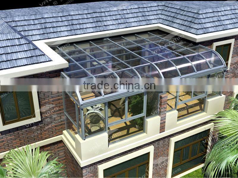 decorating glass sunroom