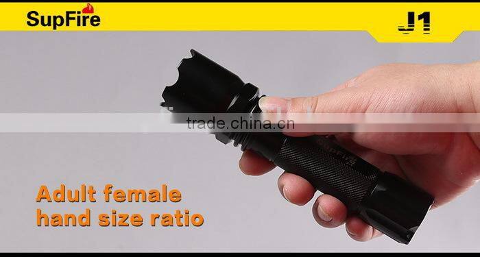 Rechargeable 3w 240lm CREE XPE led flash torch