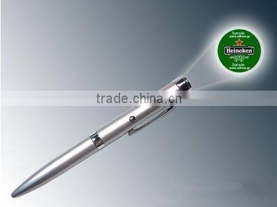 2 in 1 multi founctional projector pen , Advertising Promotion ball Pens