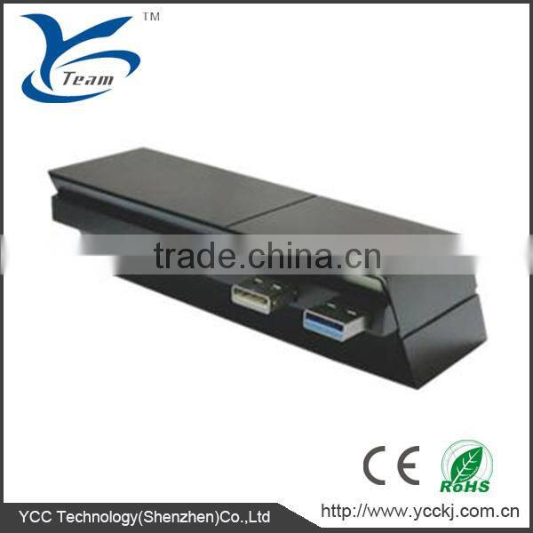 5 PORT USB Hub 3.0 2.0 High Speed for Sony PS4 For Playstation 4 USB HUB Black
