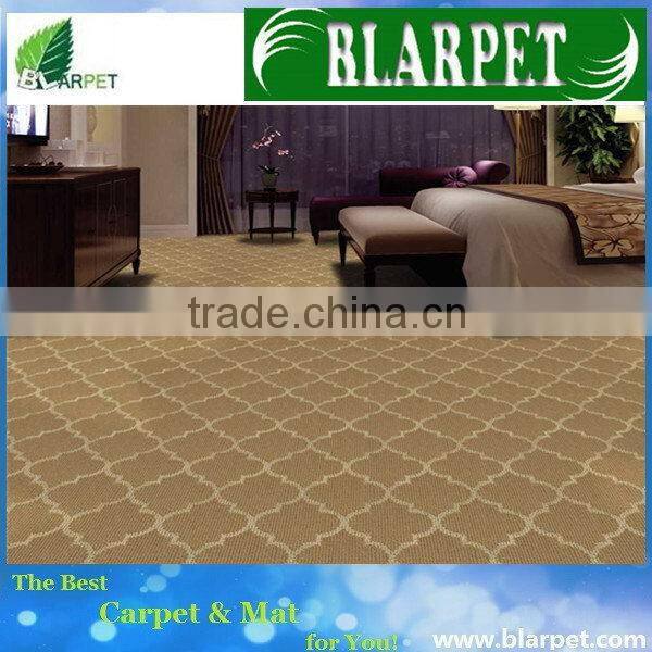 Updated branded tufted acrylic rug