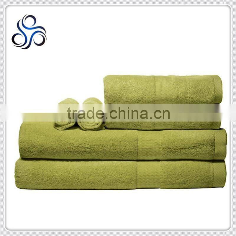 Wholesale high quality Bath Towels Hand Towels Washcloths bamboo towel set