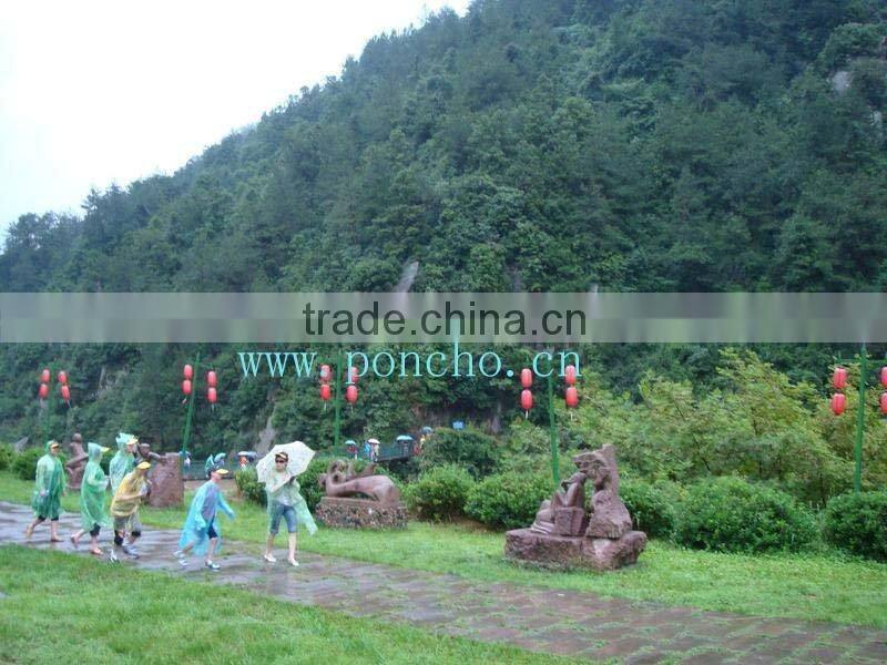 Printed PVC Rain Wear,Clear Rain Coats,PVC Rain jacket,foldable rain jacket