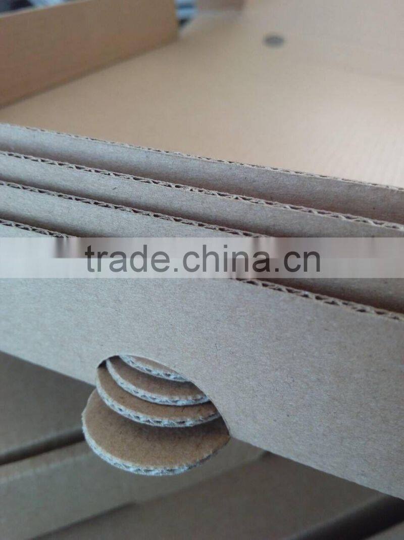 Wholesale custom black corrugated carton Paper Pizza Box