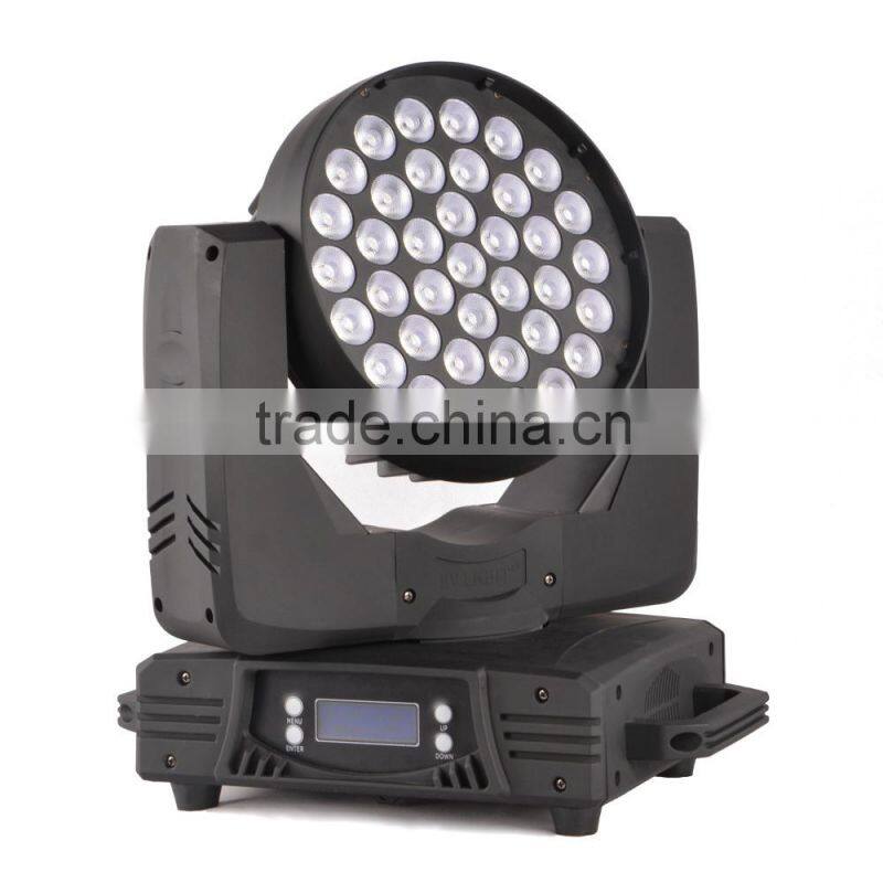 LED moving head 37pcs 10w 4 in 1 RGBW Wash light