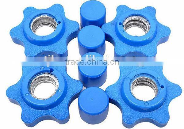 2015 Color vinyl dipped dumbbell Gym Free weights