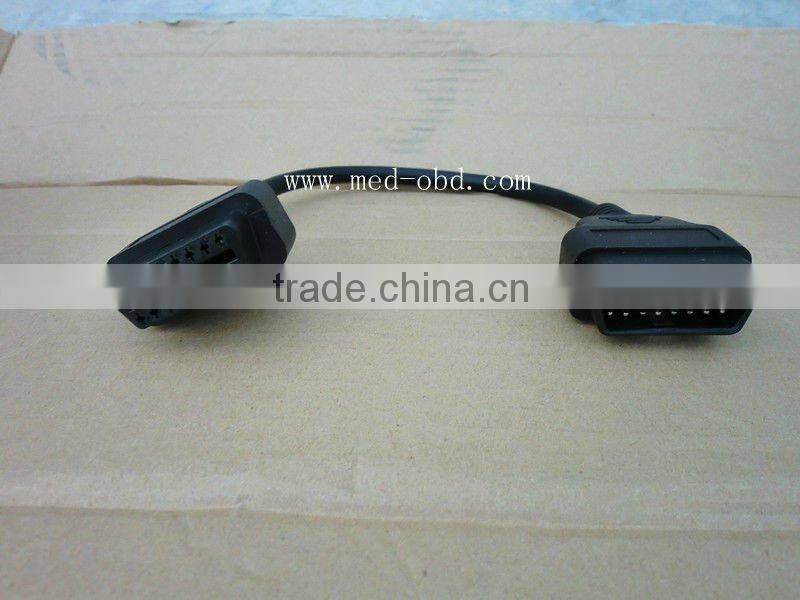 OBD2 cable J1962m to J1962f OBD2 interface