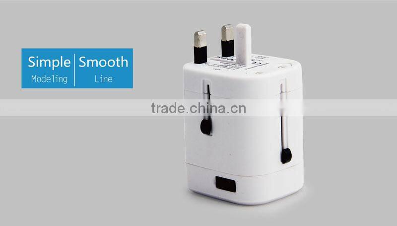 Oil surface multipurpose electrical european travel adapter
