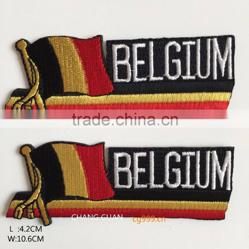The flag embroidery patches factory