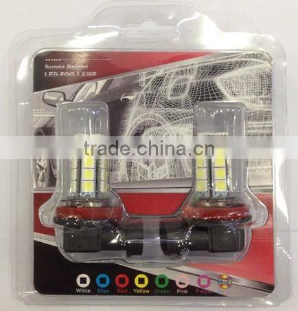 auto parts fog lights 18smd 5050 led h4 car fog lamp price