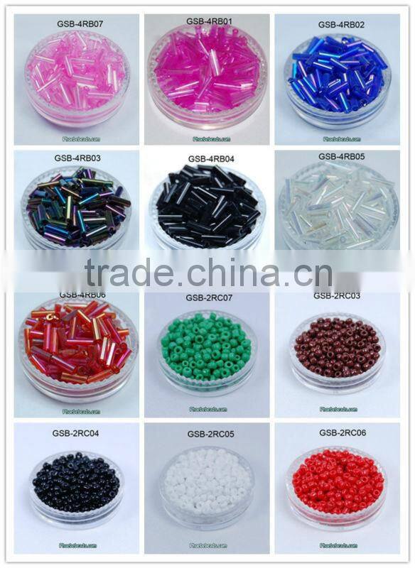 Wholesale Hot Sale Many Colors Indian Seed Beads For Making Jewelry GSB-2RIC04