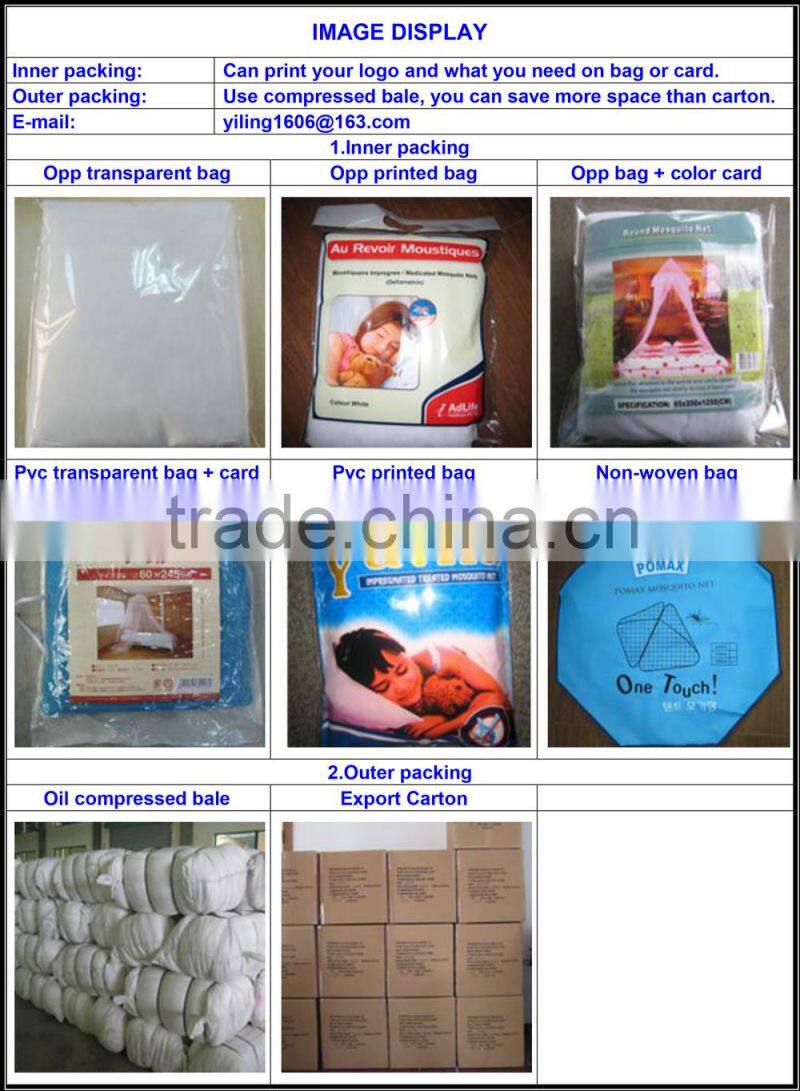 Twin Full Queen King size circular mosquito net