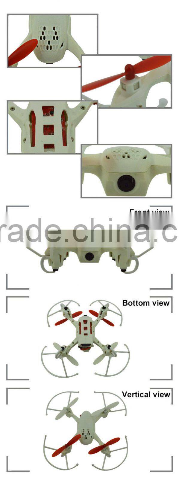 hot sale plastic ABS light rc quadcopter camera with 2 million pixels for sale