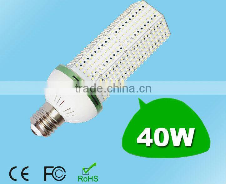 E27 E40 Base Aluminum LED Corn Bulb 20w,40W 85-265v
