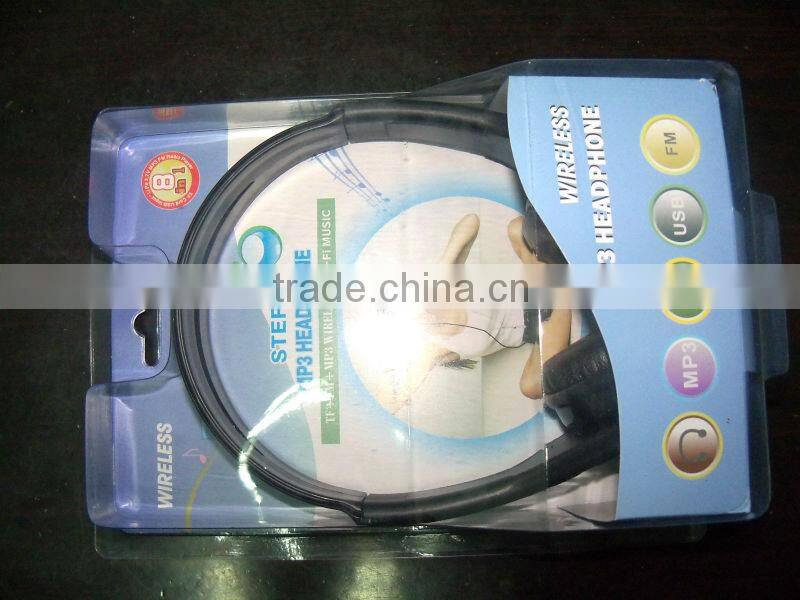 factory directly hot sales wireless super bass headphones FOR mp3 player headset mp3