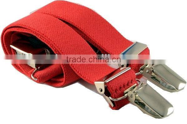 Full length adjustment elastic suspenders