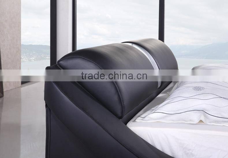 New modern fashion leather bed SY10030
