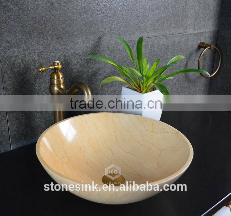 Bathroom marble stone fancy wash basin