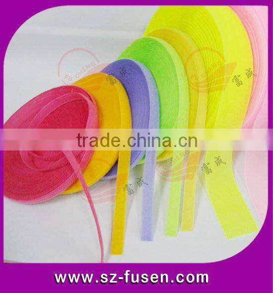 Self-stick hook and loop hair tape