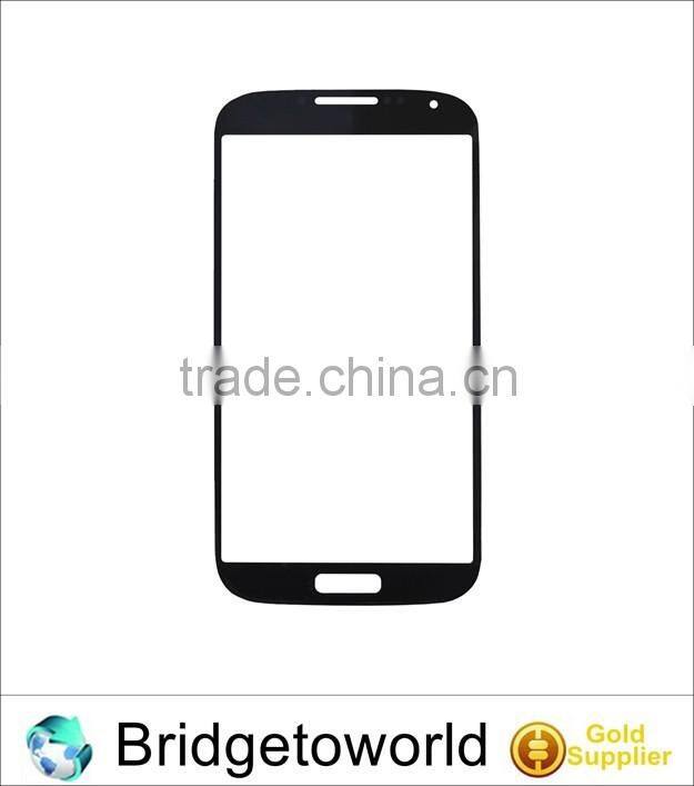 Various touch screen front glass lens replacement parts for samsung galaxy s4