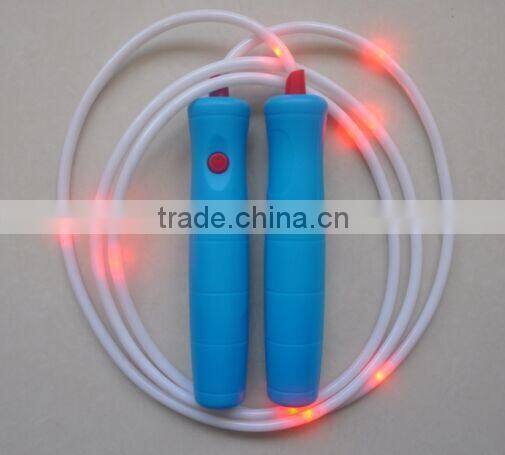 Adjustable rope skipping for fancy rope skipping,rubber jump rope(Model D)
